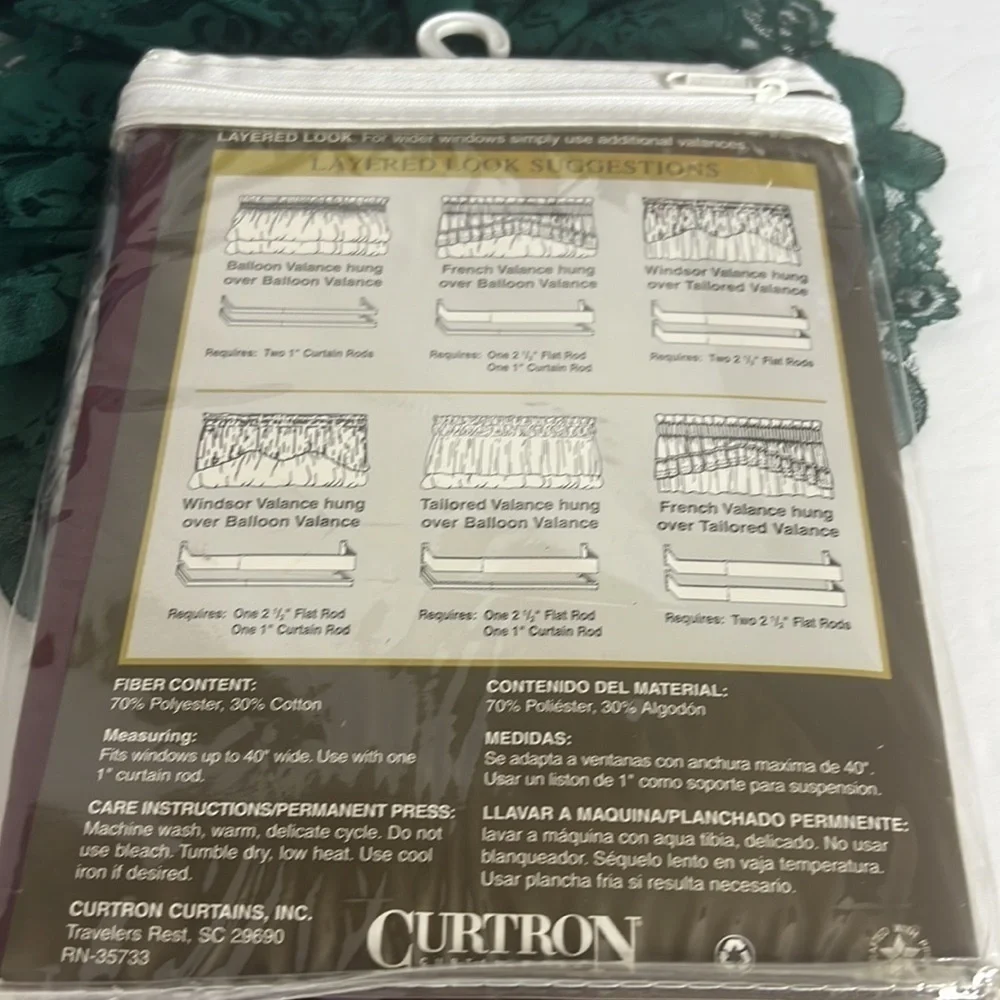 CURTRON COORDINATES BALLOON VALANCE AND ESSENTIALS STORAGE CONTAINERS
